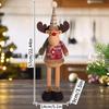 Christmas Telescopic Plush Toys: Santa Claus, Snowman & Reindeer Decorations