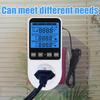 Timer Socket Thermostat Multi-Function Temperature Controller Outlet with Timer Switch Sensor Probe Heater Cool Tool