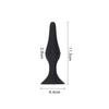 Plug anal en silicone noir, 4 tailles, jouets sexuels pour femmes, plug anal unisexe, jouets érotiques, produits sexuels pour hommes