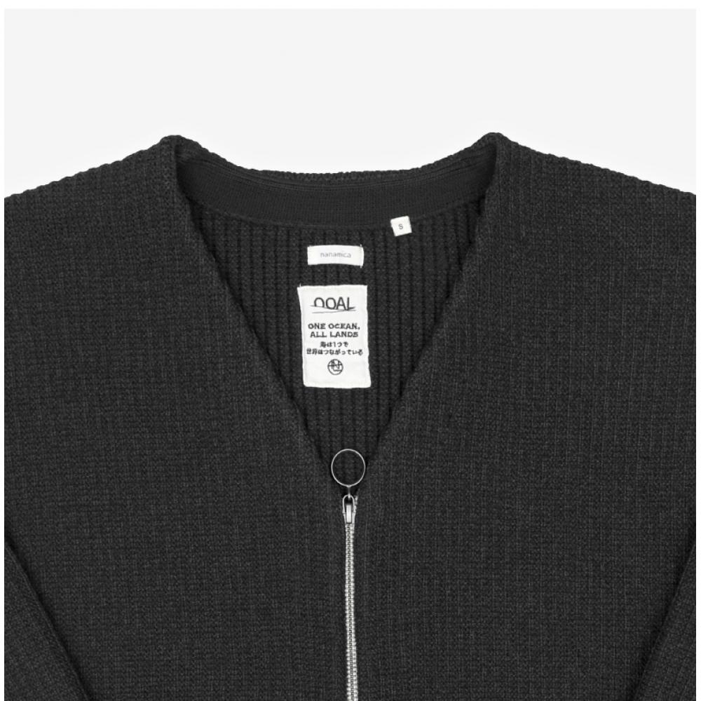 Nanamica K 5g Zip Up Unisex Cardigan S26sj007e