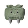 New Clay The Claymore Plush Toy 20cm Cartoon Cute Doll Soft Small Square Pillow Room Decoration Children'S Day Gifts Collect Toy