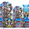 One Piece Theme Children'S Birthday Party Decoration Paper Plate Paper Cup Set Balloon Flag Tableware Arrangement Supplies