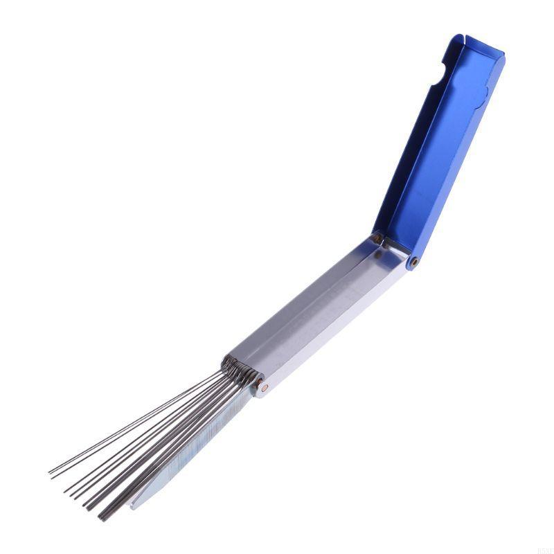2025 New Stainless Steel Carb Jet Cleaning Tool Carburetor Wire Cleaner Set Car Detailing