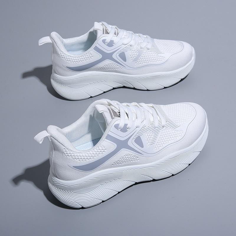 

Women s Fashion Casual Trend Breathable Sports Shoes Lightweight Running Shoes 40 белый