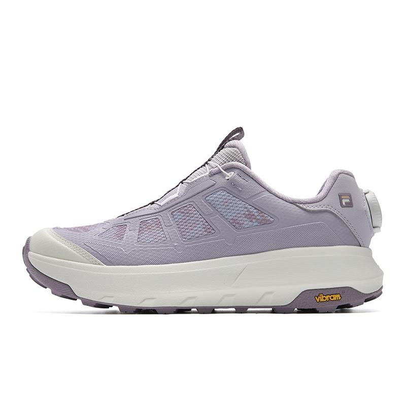FILA BOA EXPLORER 3 Cushioning Abrasion Resistant Coverage Lightweight Low top Outdoor Shoes Women s Shadow Purple A12W611201FEH 39