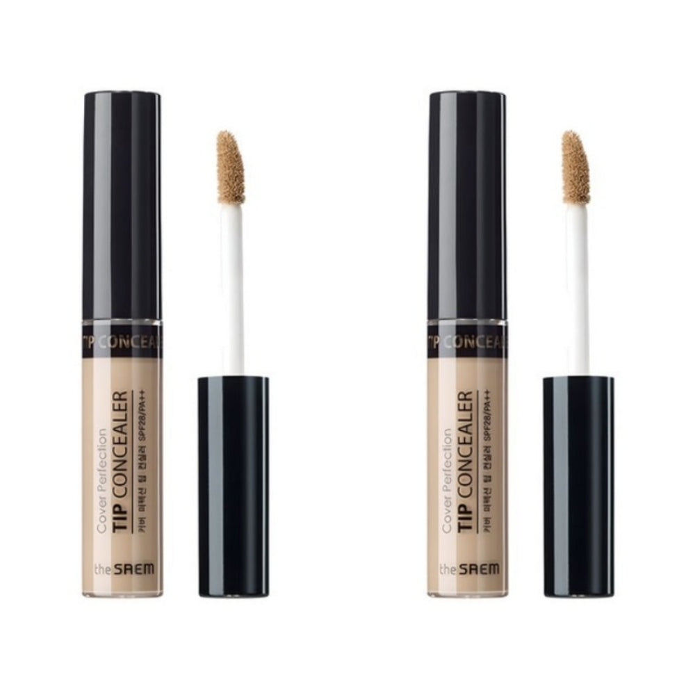 THE SAEM Cover Perfection Tip Concealer 6.5g*1Pc/2Pcs