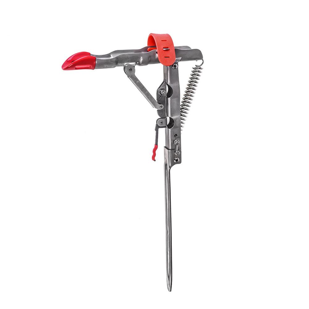 

Автоматический держатель удочки из нержавеющей стали, регулируемая чувствительность, складной кронштейн для рыболовных принадлежностей, инструмент для весенней рыбалки