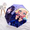 1pc Addams Family Wednesday7 Umbrella, Sun Protection, And UV Shielding. It Has Eight Sturdy Ribs for Outdoor Use And Perfect Gift