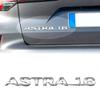 Insignia Cromada Metálica 3D Letras 1.8-16V Pegatina Emblema para Maletero Trasero Guardabarros de Coche Para Vauxhall Astra 1.6 Zafira Optima Corsa Accesorios