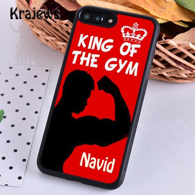 Krajews Fitness Bodybuilding Gym Husa telefon pentru iPhone 14 5 6s 7 8 plus X XR XS 11 12 13 pro max Samsung S21 S22ultra Plus