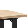 Vidaxl Dining Table with Square Legs, 50X50X75.5 Cm