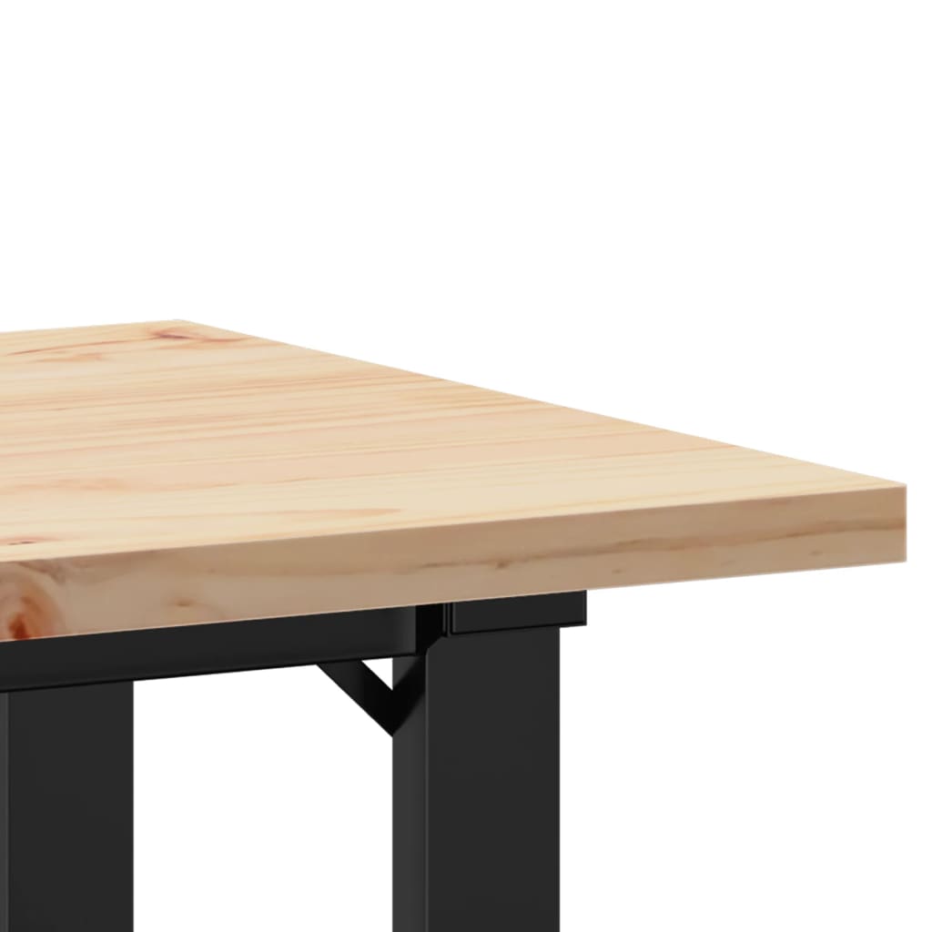 Vidaxl Dining Table with Square Legs, 50X50X75.5 Cm