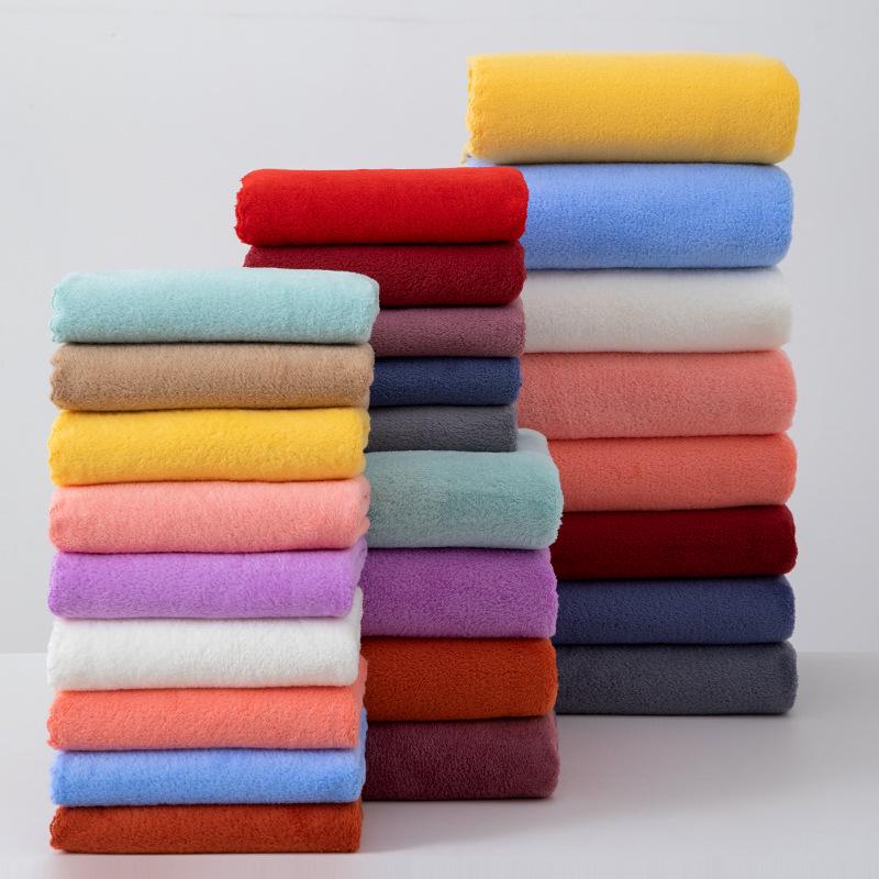 Coral Fleece Towel Set: Absorbent Bath & Face Towels with Customizable Gift Options