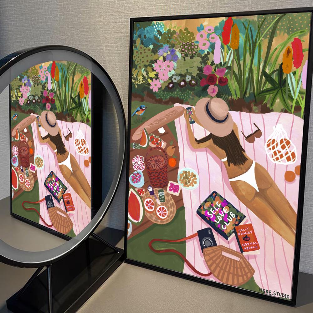 Neuseeland Blue Pools See Reise Gut Poster Kraftpapier Drucke Vintage Zuhause Zimmer Café Bar Kunst Wanddeko Ästhetisches Gemälde