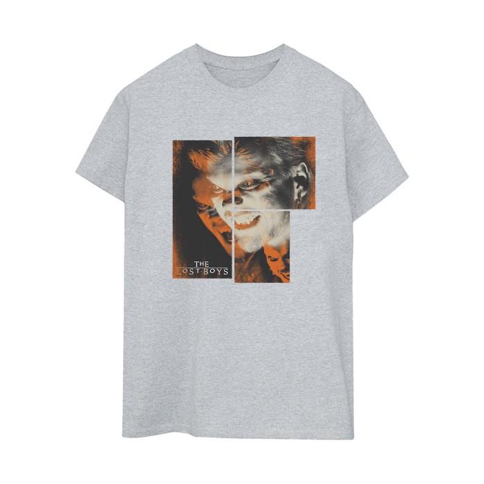 The Lost Boys Tricou boyfriend cu imprimeu pătrat pentru femei/femei