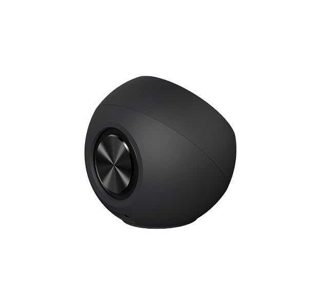 Creative Pebble V2 Minimalistic Desktop Speaker with AUX Up to 8W RMS Power for Computers and Includes Adapter and Extension Cable - 2.0 USB-C, 3.5mm