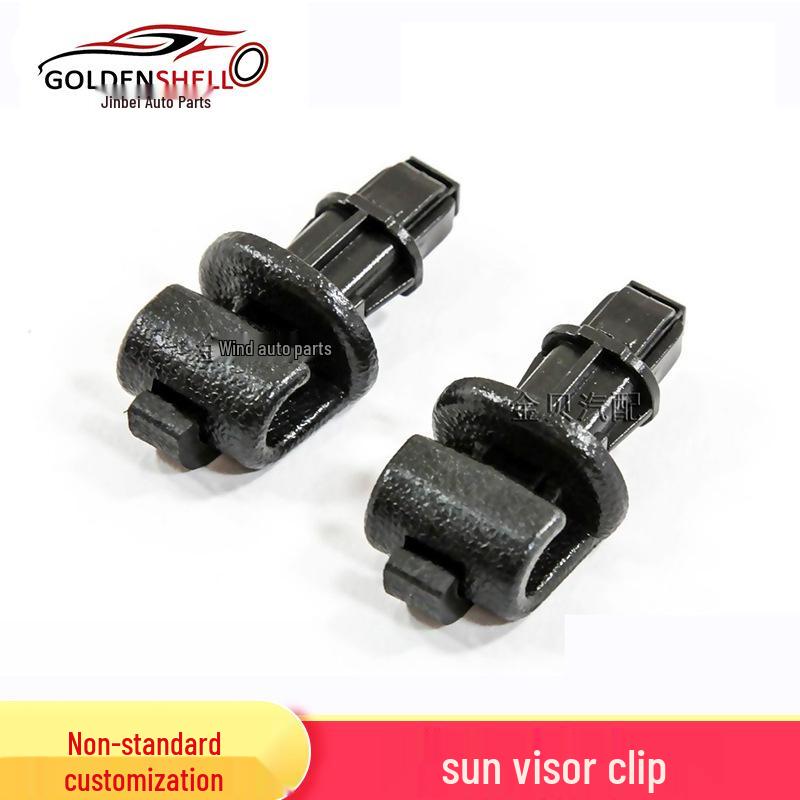 

Compatible Sun Visor Clip for Honda 83715-SHJ-A21ZA Gold Shell