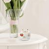 Ceramic Lucky Cat Money Box, Decorative Coin Bank for Home, Cute Piggy Bank for Saving Money, Desktop Ornament