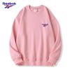 Reebok New Women's Embroidery Round-neck Sweatshirt for Spring and Autumn Women's Hoodie
