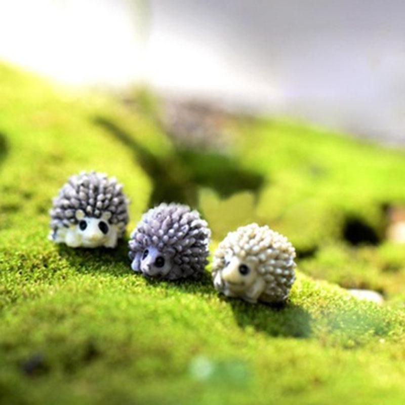

Миниатюрный кукольный домик бонсай ремесло сказочный сад пейзаж декор в виде ежа 10 шт.