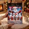 Unique Christmas Souvenirs Dragon Advent Calendars 2026, 24 Days Countdown Calendar with 2D Acrylic Ornaments, Collectible Figures for Tree Home Decor