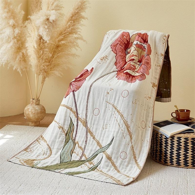 Prosoape de baie groase din bumbac 80 X 160cm, Prosop de baie din tifon respirabil cu model jacquard, Prosoape mari absorbante cu uscare rapidă