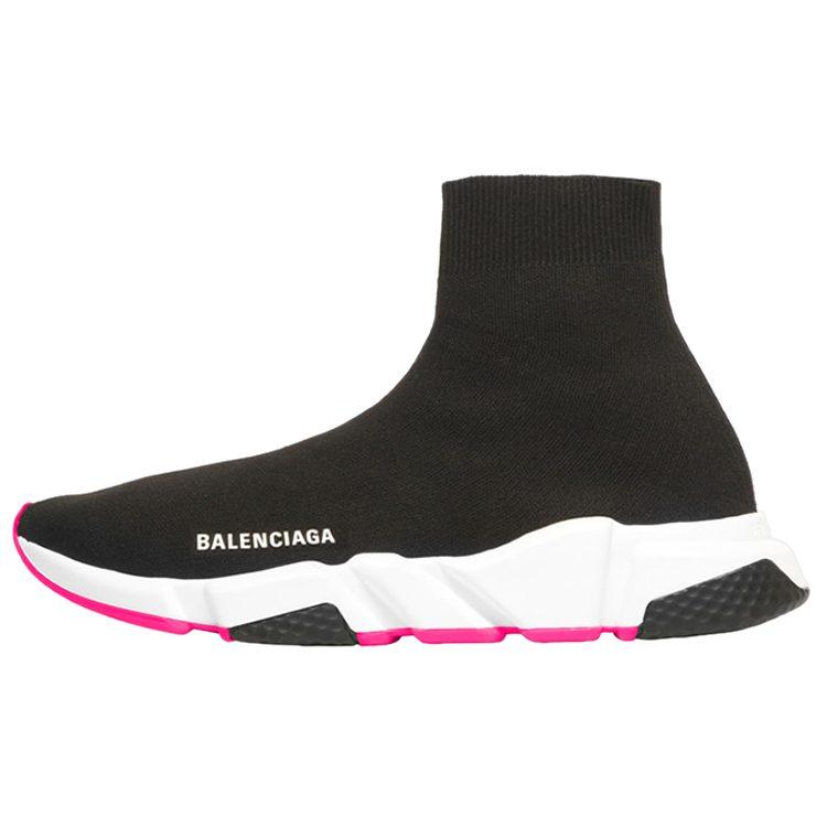 Balenciaga Speed Trainer `Melna Rozā Zole`
