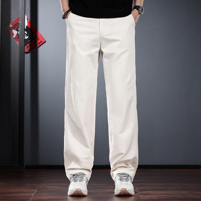 

Men s Linen Blend Loose Straight Casual Pants XL