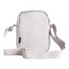 Li Ning Polyester Shoulder Bag Unisex Gray White YBDV043-1
