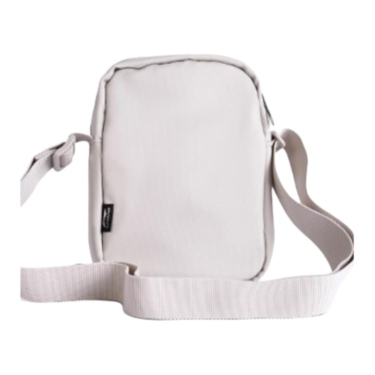 Li Ning Polyester Shoulder Bag Unisex Gray White YBDV043-1