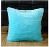 Myk pels Fluffy Sofa Pute Plysj Luksus Putetrekk Kast Familiedekorasjon