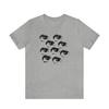 Eyes Graphic Tees Egirl Grunge Aesthetic Printed Women Y2k T Shirt Vintage Streetwear Tops Hipsters Cute Fashion Female Clothing