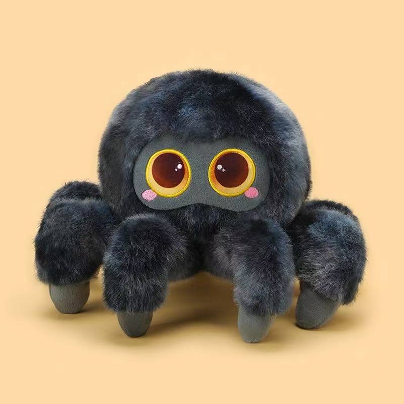 Latest Big eyed Spider Doll Kawaii Stuffed Plush Toy Handmade Doll Cartoon Anime Cute Home Children s Birthday Gift Fun Doll 30cm