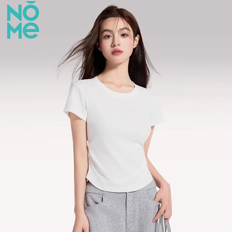NOMe Women s Slimming Pleated T-Shirt M