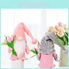 Charming Gray And Pink Tulip Doll Ideal For Mothers Day And Home Dcor