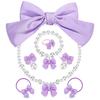 Accessori da Principessa Cosplay Gioielli per Bambini Collana Viola a Coda di Pesce Accessori