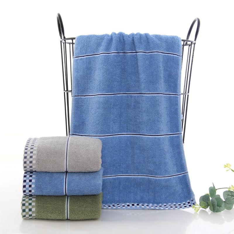 Soft, Absorbent Cotton Face Towel: Ideal for Men & Women, Embroidered Logo, Perfect for Adults