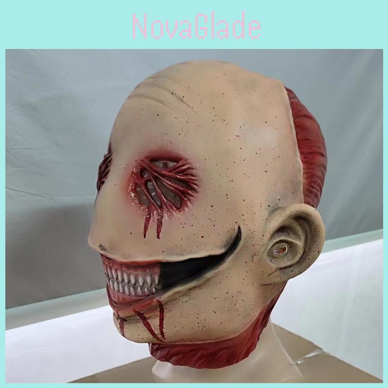 Halloween Costume Mask With Blooddesigned Features For Haunted House Event