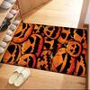 Halloween Pumpkin Faces Floor Mats for Living Room, Bedroom and Room Decoration Are Suitable for Gifts.