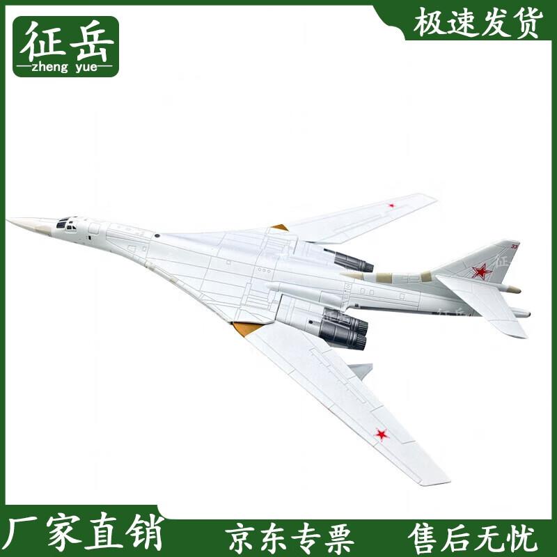 Soviet Tupolev Tu-160 White Swan Bomber Model