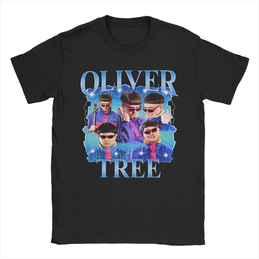 2026 Summer Oliver Tree Memory Tshirt Oliver Tree Fan Retro 90s Commemorative Cotton Tshirt Unisexs Unisexs Sportswear Y2k Style