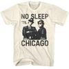 The Blues Brothers No Sleep Natuurlijk T-shirt Streetwear T-shirts Grafische T-shirts