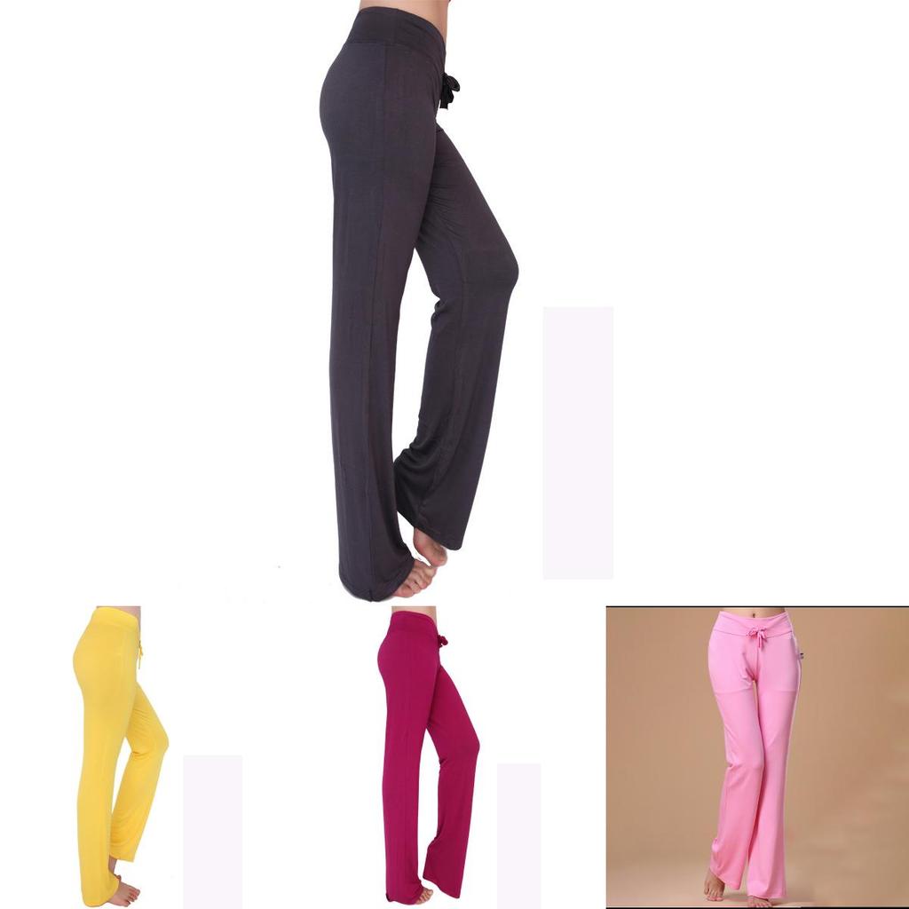 Pantaloni da Yoga in Cotone Spandex di Lusso da Donna per Palestra Atletica e Relax