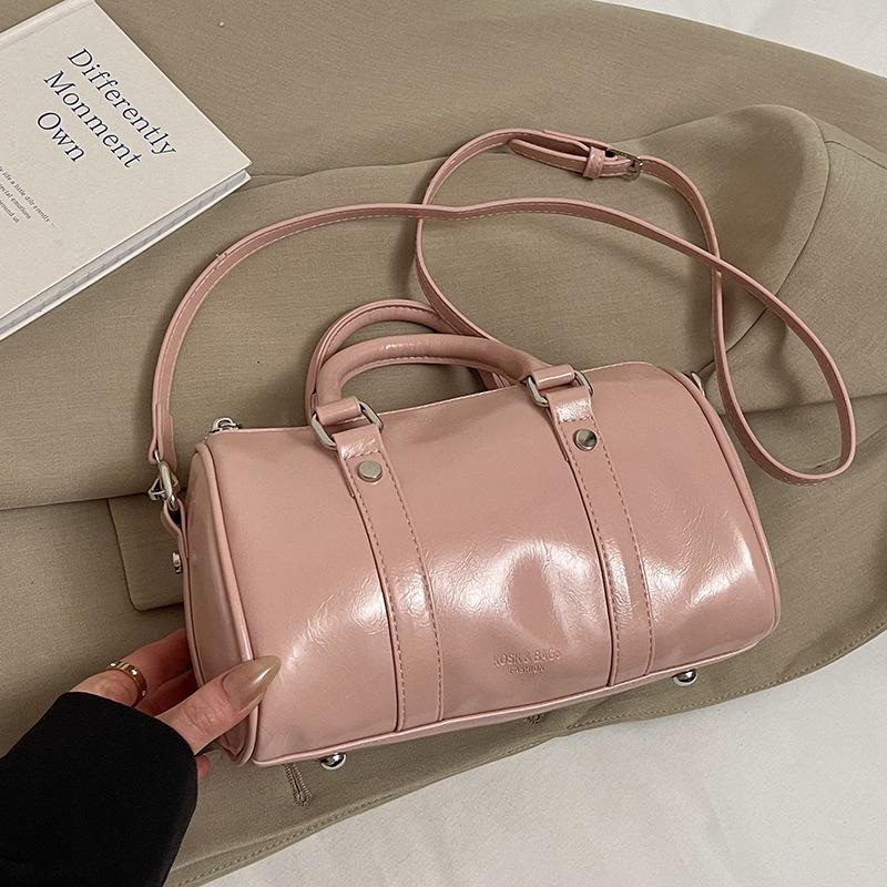 

Весна и лето горячие продажи модная ручная подушка сумка для боулинга корейская версия иностранный стиль простой стиль универсальная повседневная сумка-мессенджер женская