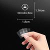 AABIG1 2/5/10Pcs Car Interior Random Stickers Car Steering Wheel Emblem Styling For Mercedes Benz GLA CLA GLK GLE CLS ML GL A B C E