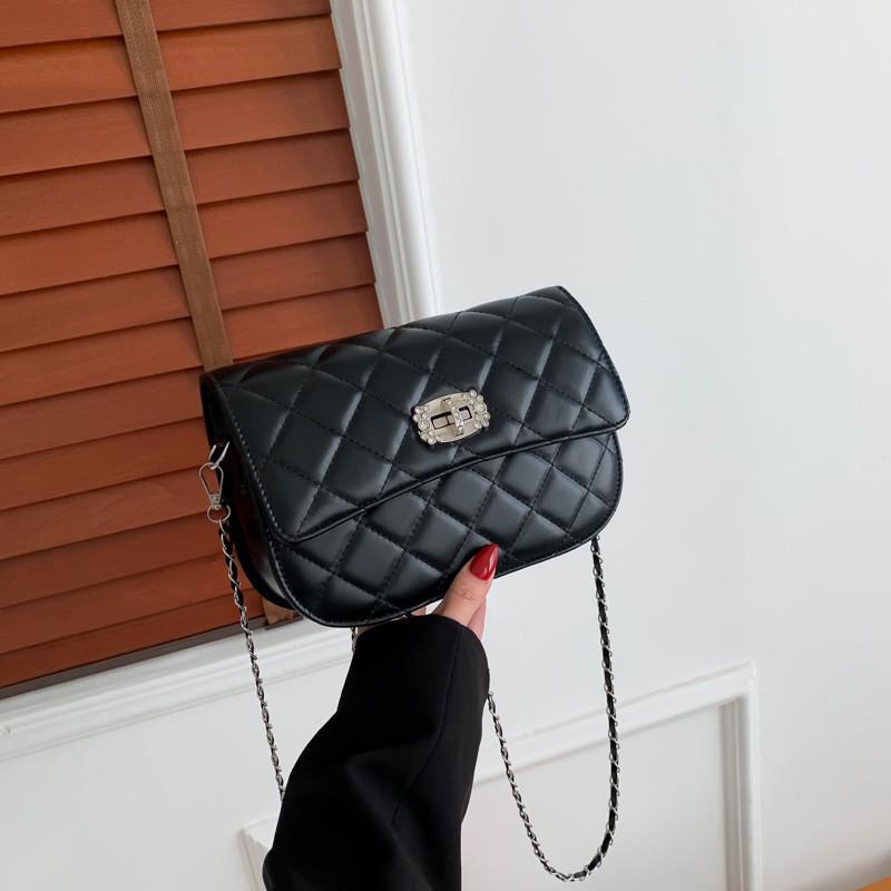 Chic 2024 Fashionable Pu Leather Crossbody Bag For Women Casual Small Shoulder Bag
