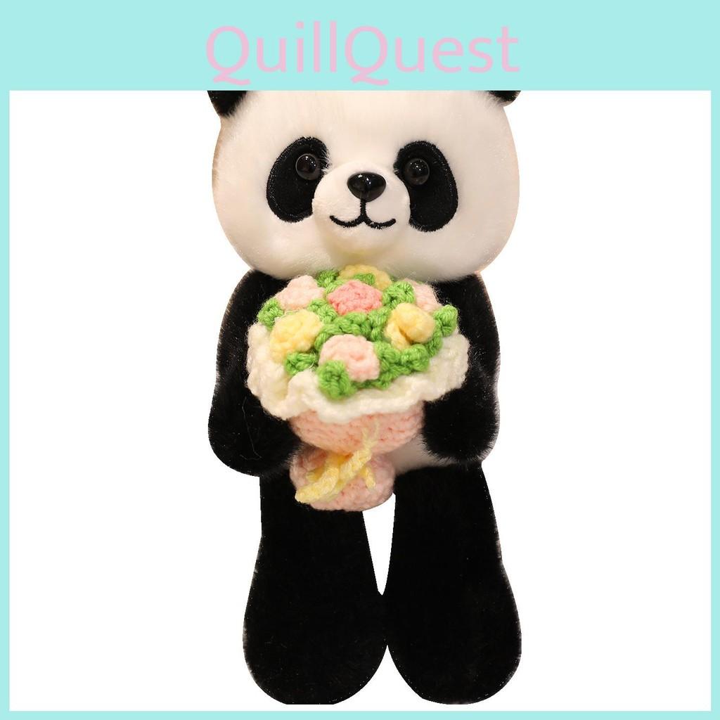 Panda Rabbit Fox Themed Plush Keychain Toy Hamster Flower Soft Pp Gift Cotton