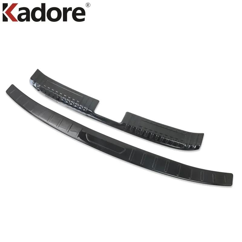 For Mazda CX30 CX-30     2024 Steel Rear Trunk Bumper Cover Trim Tailgate Door Sill Plate Guard Car Accessories