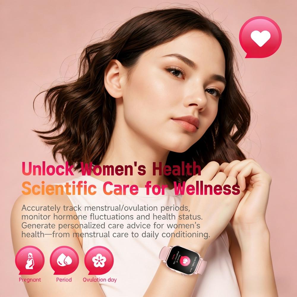 New Upgraded  Health SmartWatch BP Body fat BMI Monitoring Bluetooth Call Men 2026 Smartwatch