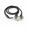 CNC Double Button Motorcycle Push Switch Green LED Momentary Engine Start Kill